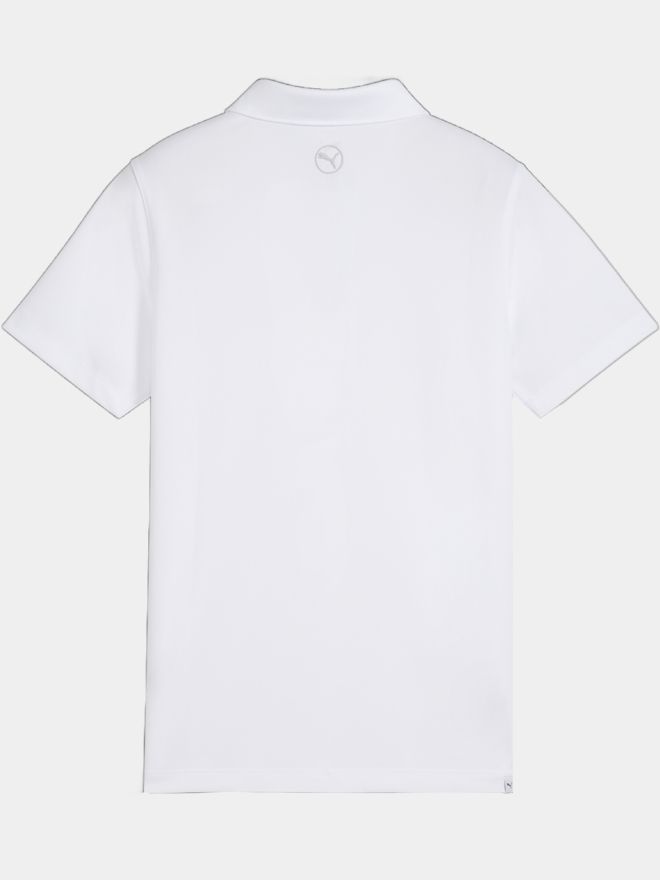 Puma Boys Pure 2.0 Halbarm Polo weiß