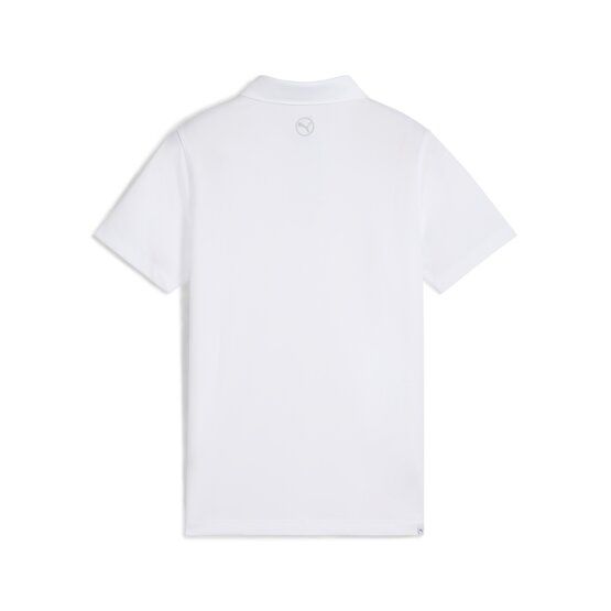 Puma  Boys Pure 2.0 half-sleeve polo white