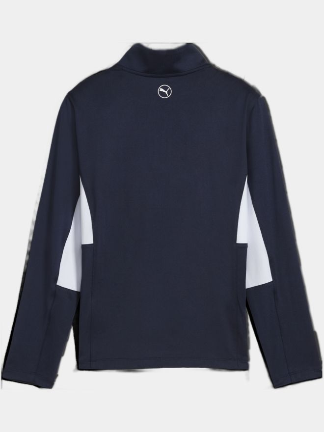 Puma Boys Pure 2.0 1/4 Zip Stretch Midlayer navy
