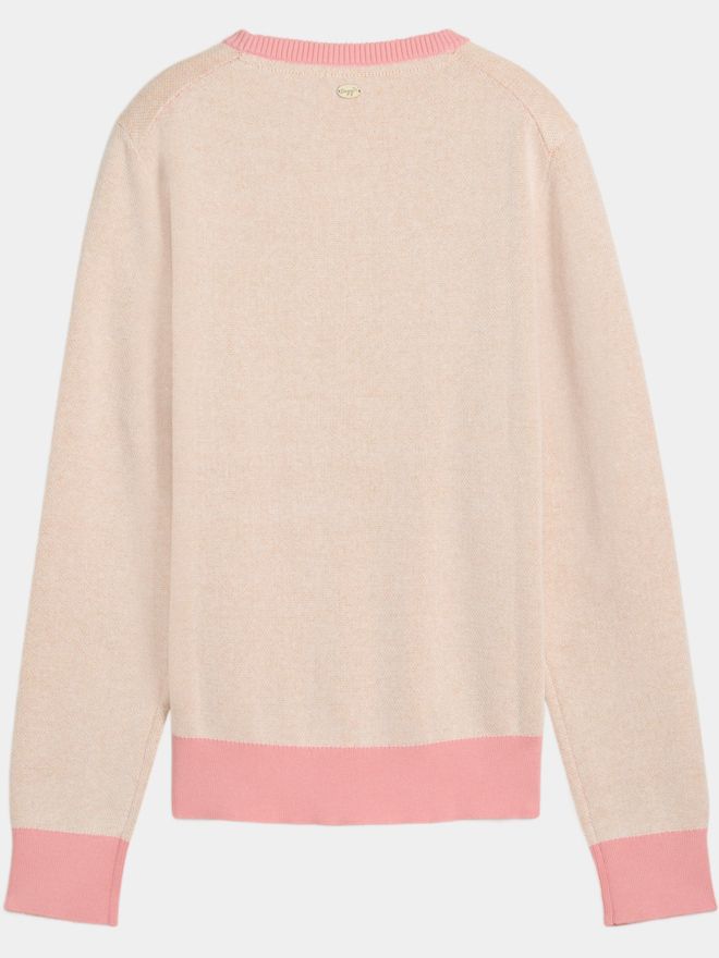 Puma W x Dani Dazey Sweater Pullover Strick rosa