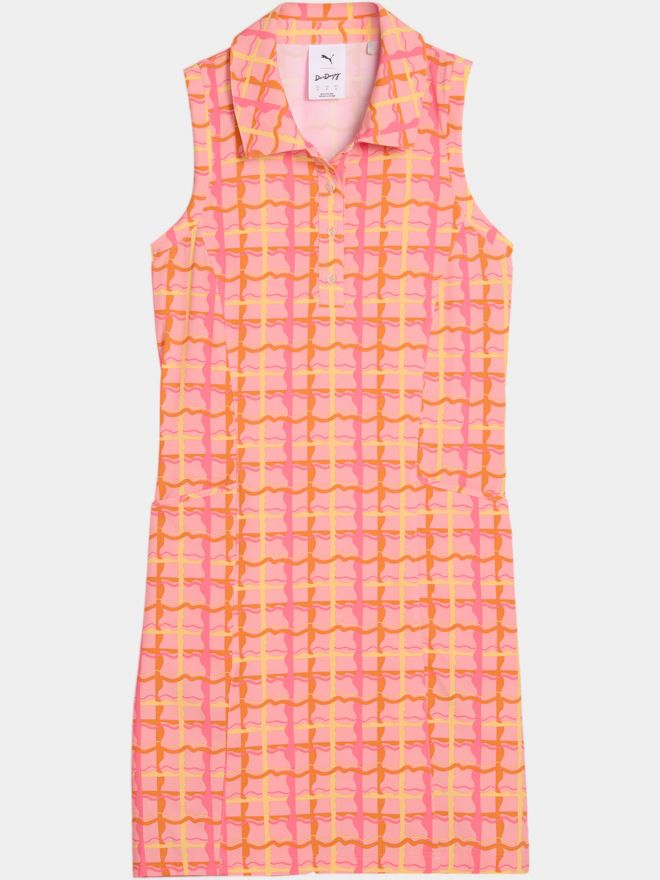 Puma W x Dani Dazey Dress ohne Arm Kleid pink