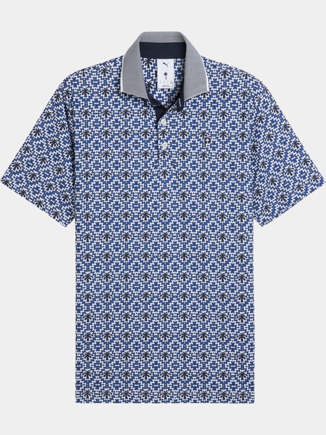 Puma PUMA X PTC TILE Halbarm Polo navy