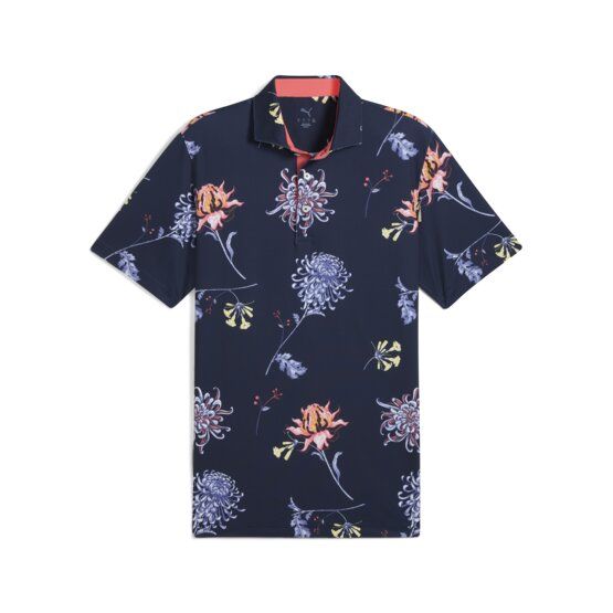 Puma  MATTR Dahlia half-sleeve polo navy