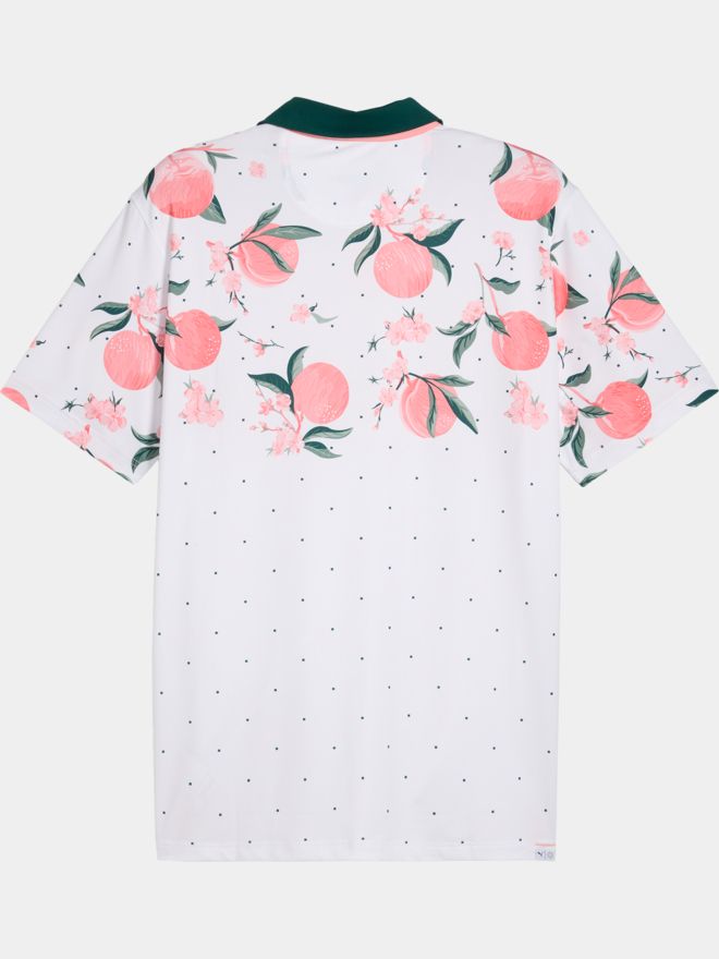 Puma MATTR Freshly Picked - LC Halbarm Polo weiß