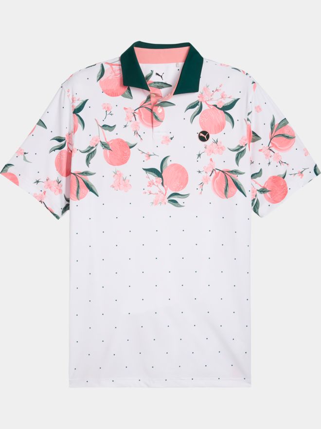 Puma MATTR Freshly Picked - LC Halbarm Polo weiß