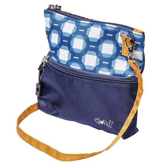 Glove It Geo Link 2 Zip Bag blue