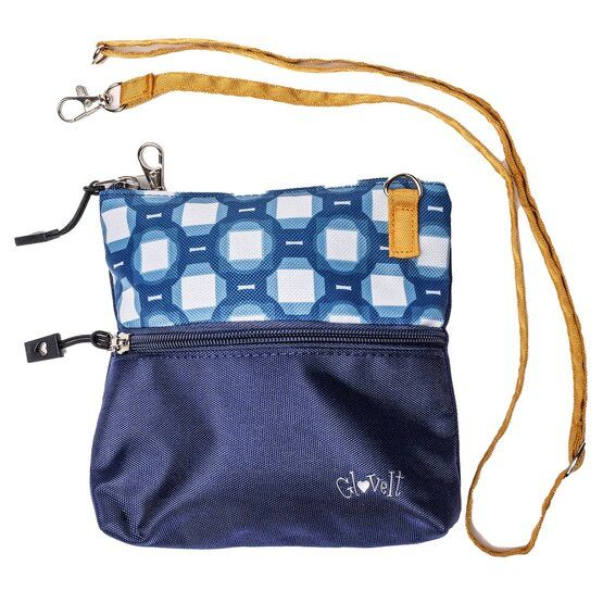 Glove It Geo Link 2 Zip Bag blue