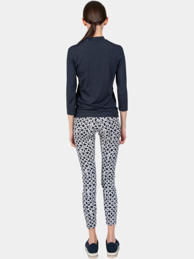 Sportalm Strečové spodní tričko námořnická modrá