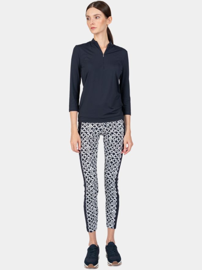 Sportalm Strečové spodní tričko námořnická modrá