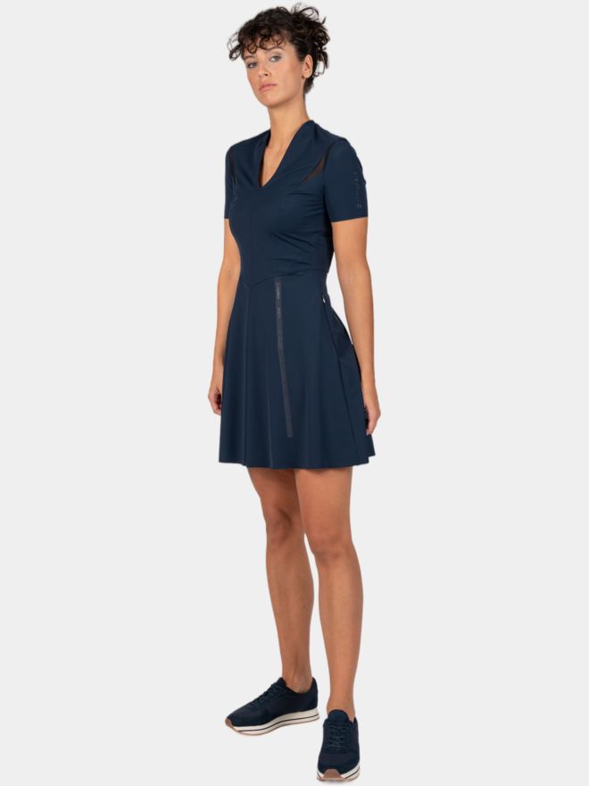 Sportalm Halbarm Kleid navy