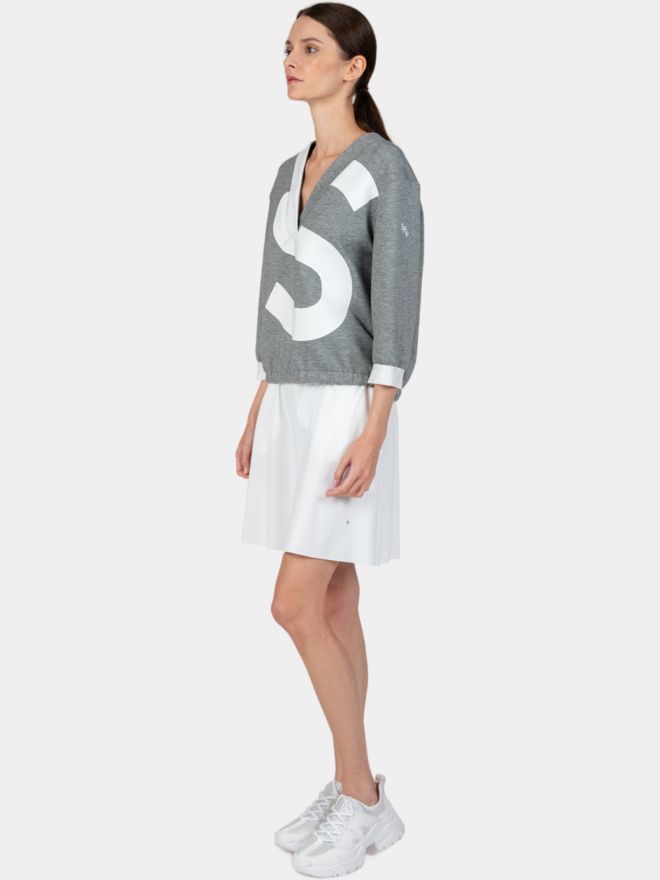 Sportalm Shirt Sweatshirt grau