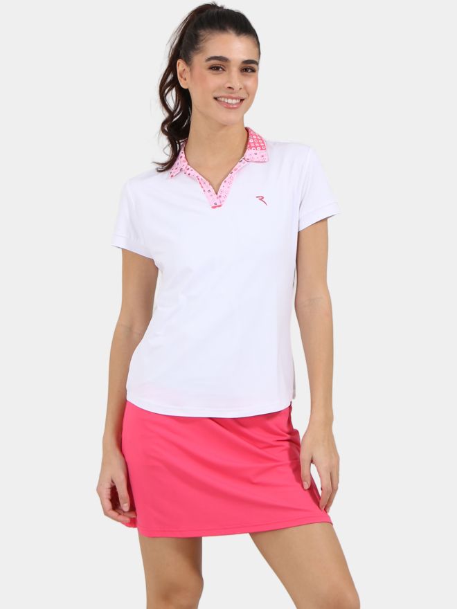 Chervo Adesso Halbarm Polo weiß