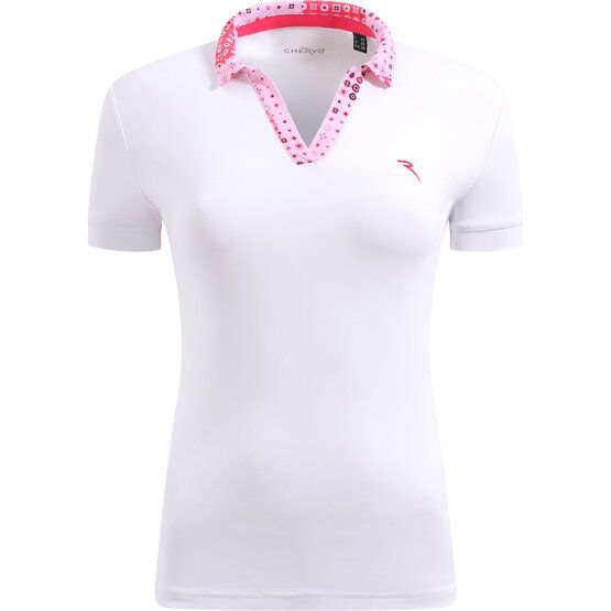 Chervo  Adesso half sleeve polo white