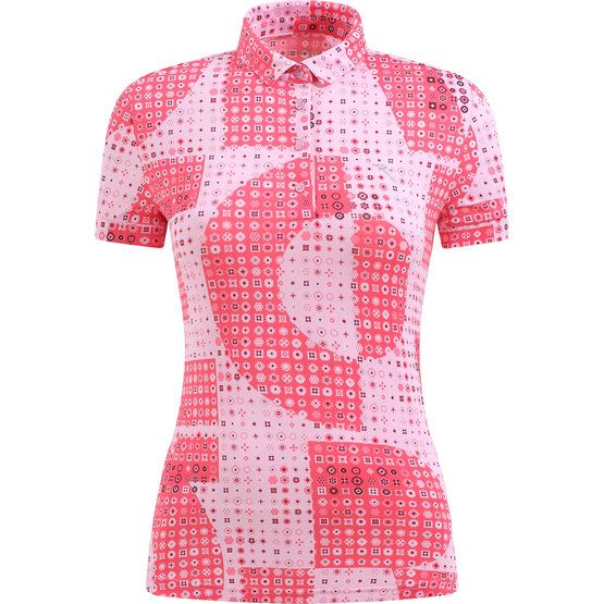 Chervo Alveare Halbarm Polo pink