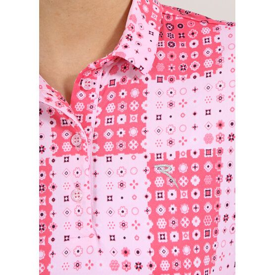 Chervo Alveare Halbarm Polo pink