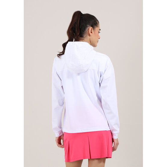 Chervo  Renata long sleeve windshirt white