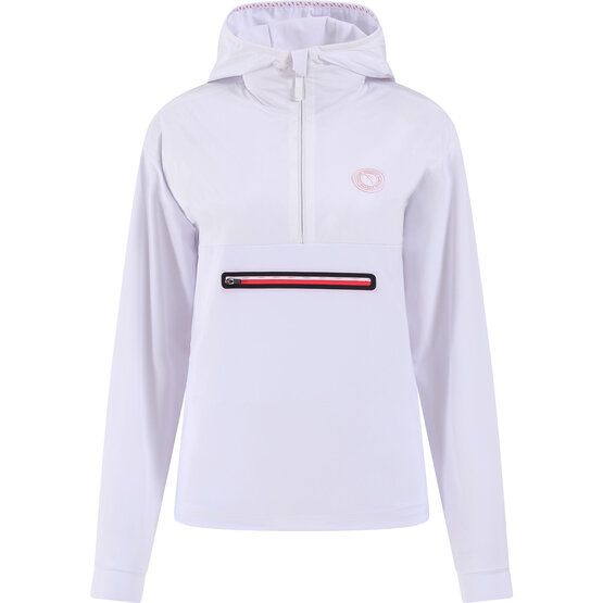 Chervo  Renata long sleeve windshirt white