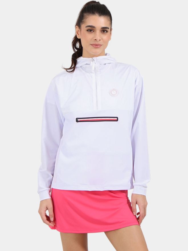 Chervo Renata Langarm Windshirt weiß