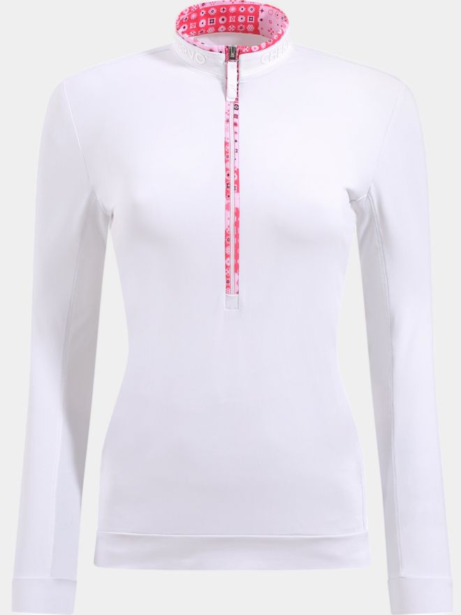 Chervo Tabloid Stretch Midlayer weiß