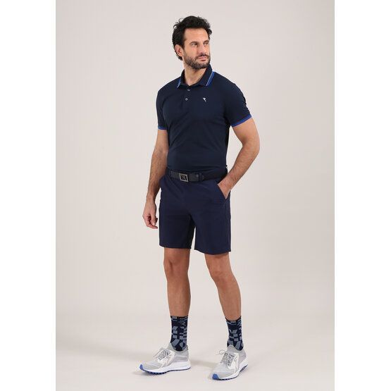 Chervo Arcata Halbarm Polo navy