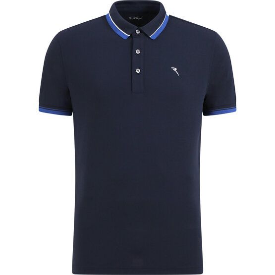 Chervo Arcata Halbarm Polo navy