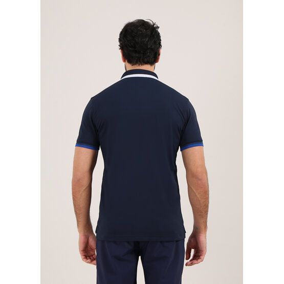 Chervo Arcata Halbarm Polo navy