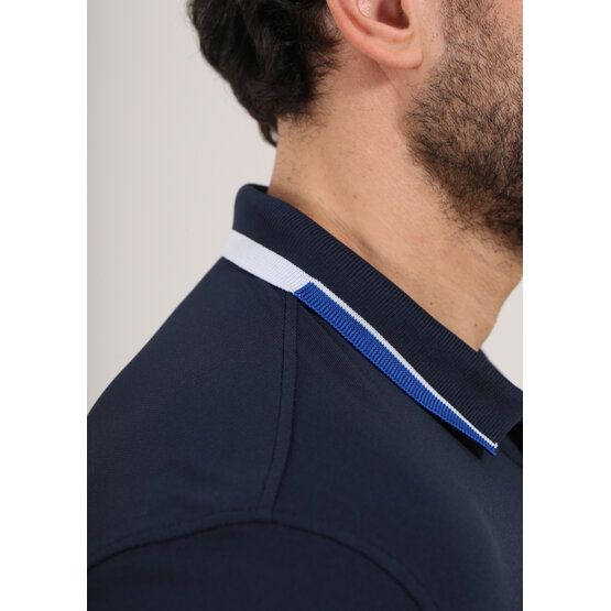 Chervo Arcata Halbarm Polo navy