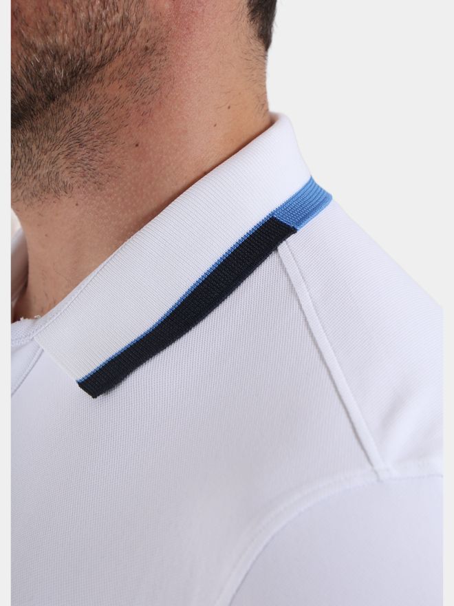Chervo Arcata half-sleeve polo white