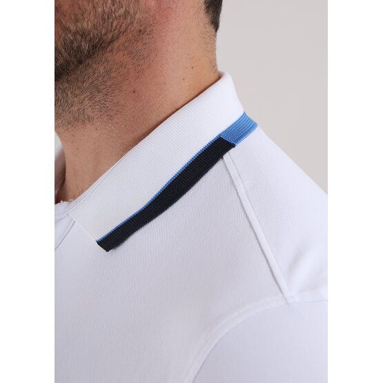 Chervo  Arcata half-sleeve polo white