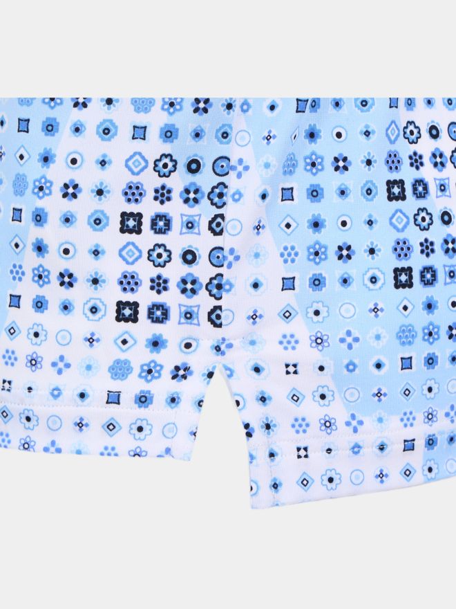 Chervo Armido Halbarm Polo blau