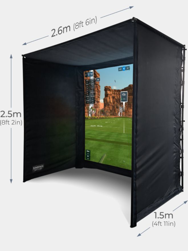 Sim Space Abschlagbox 2.6 x 2.5 x 1.5 Meter Sonstige