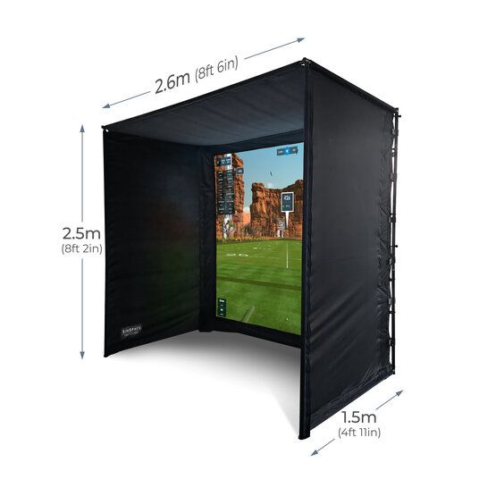 Sim Space Abschlagbox 2.6 x 2.5 x 1.5 Meter Sonstige