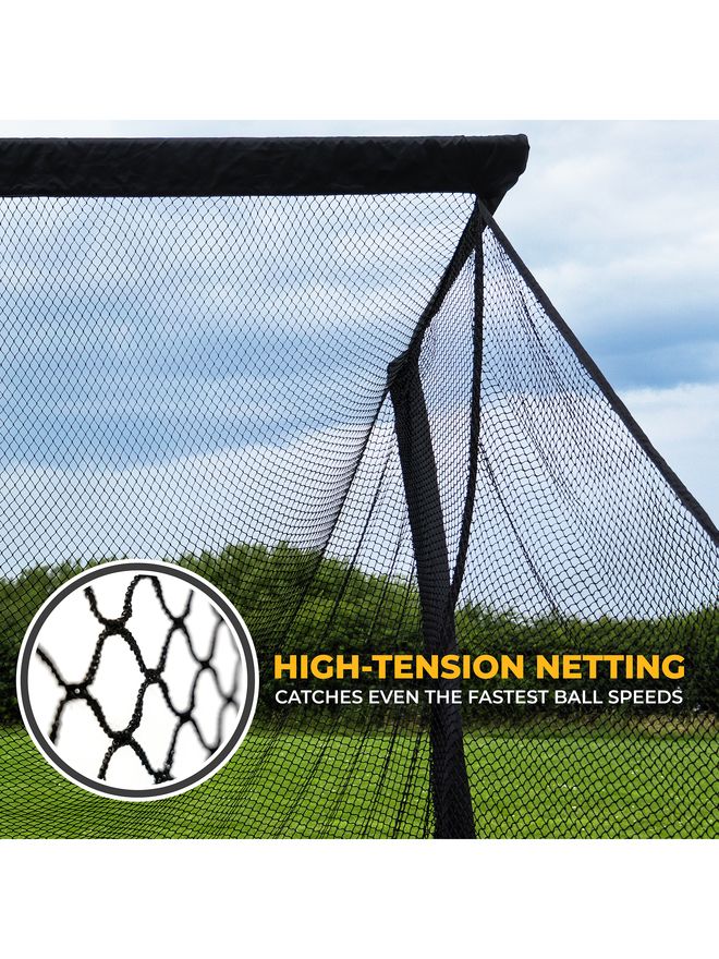 Sim Space Deluxe Home Übungsnetz schwarz