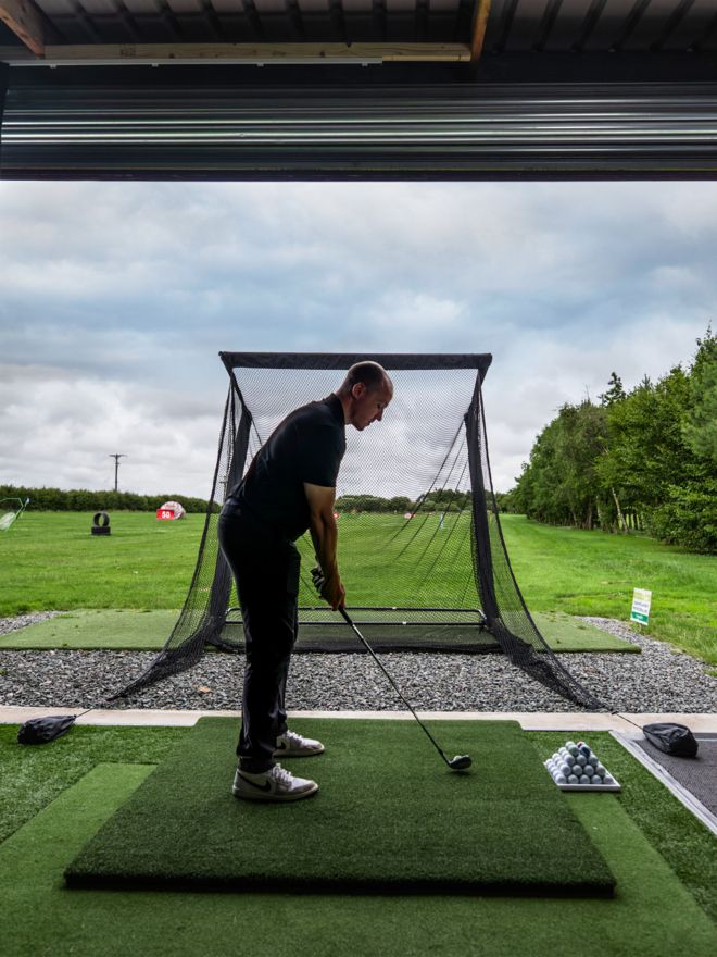 Sim Space Deluxe Home Übungsnetz schwarz