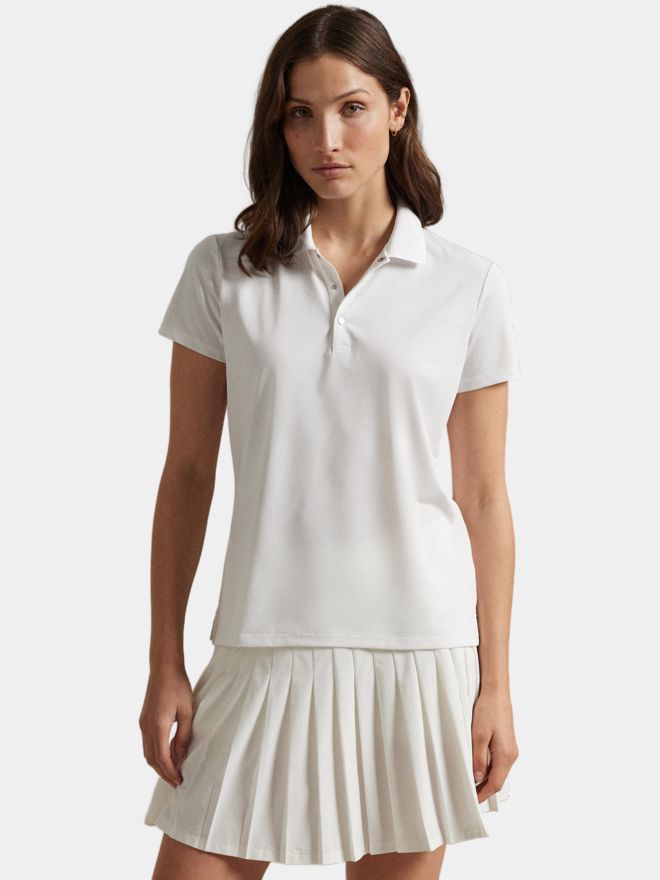 Polo Ralph Lauren Halbarm Polo weiß