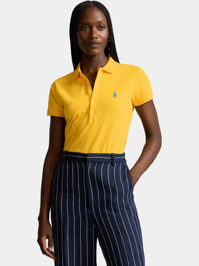 Polo Ralph Lauren JULIE Halbarm Polo gelb