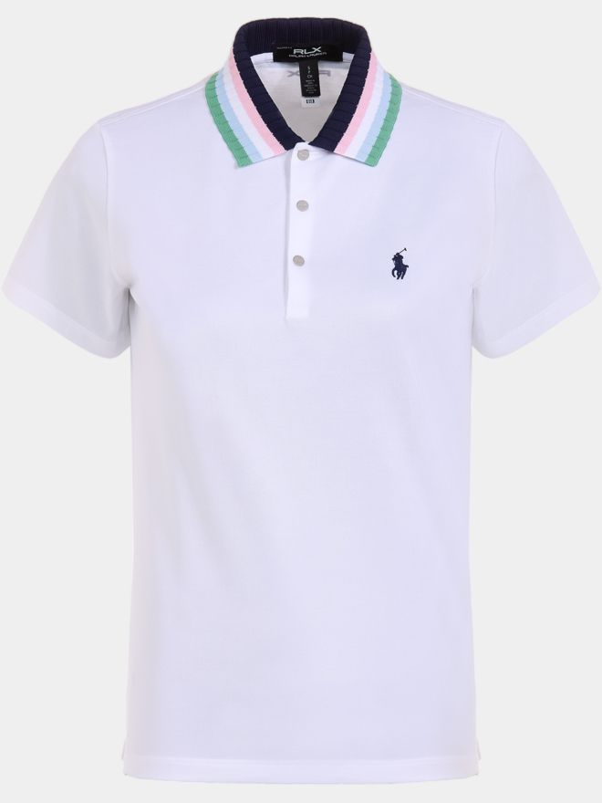 Polo Ralph Lauren Halbarm Polo weiß