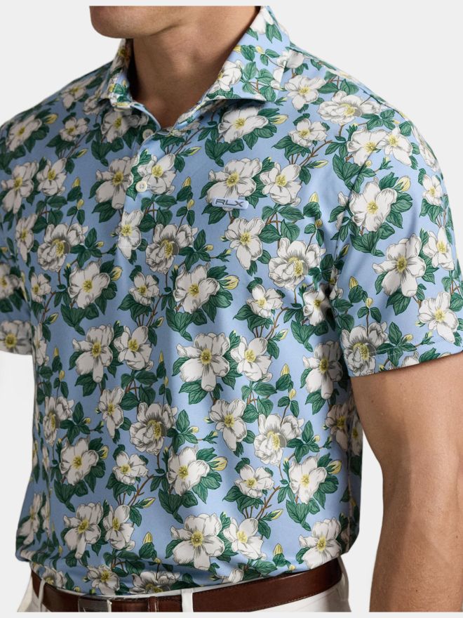 Polo Ralph Lauren RLX Halbarm Polo mehrfarbig