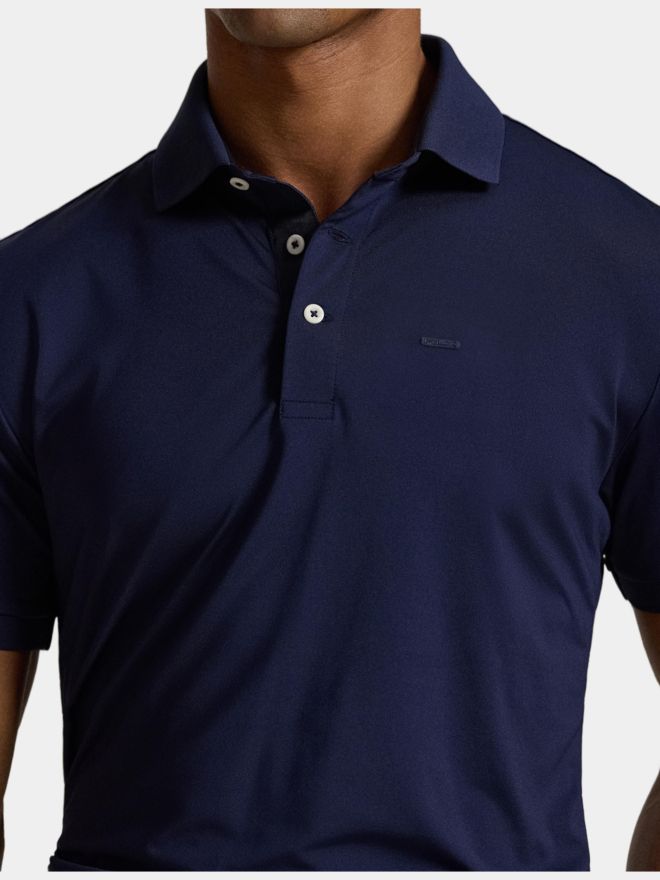 Polo Ralph Lauren RLX half-sleeve polo navy