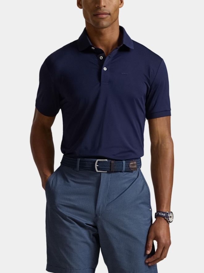 Polo Ralph Lauren RLX half-sleeve polo navy