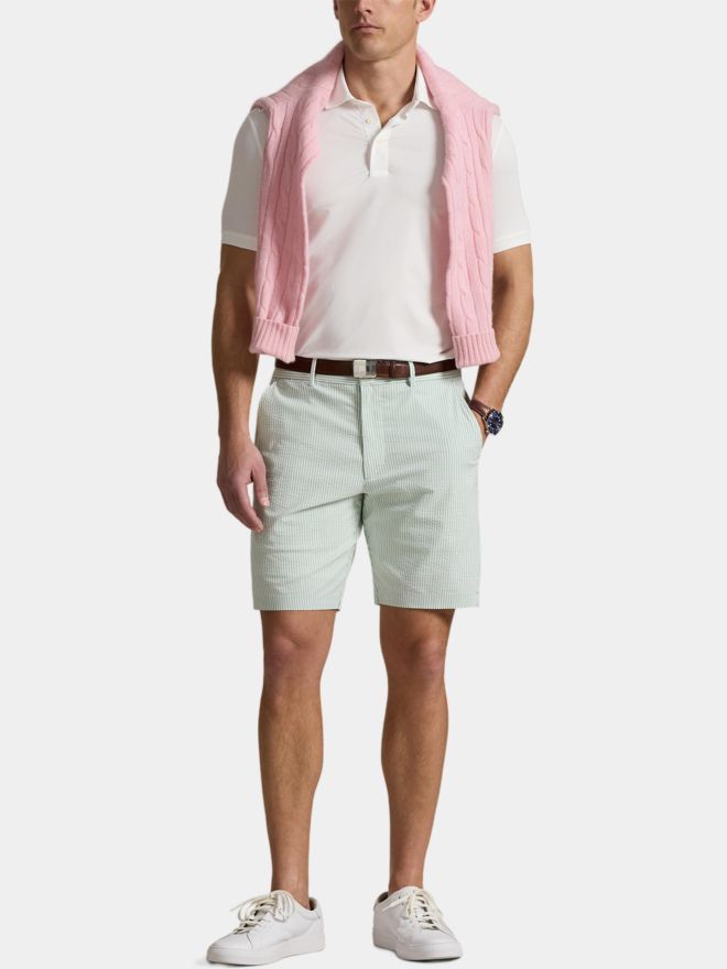 Polo Ralph Lauren Halbarm Polo weiß