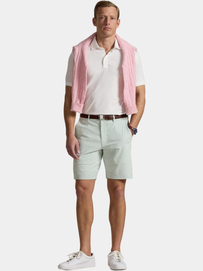 Polo Ralph Lauren Halbarm Polo weiß