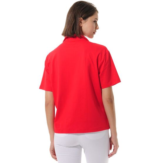 MDC Relaxed Fit Halbarm Polo rot