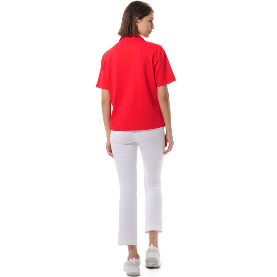 MDC Relaxed Fit Halbarm Polo rot