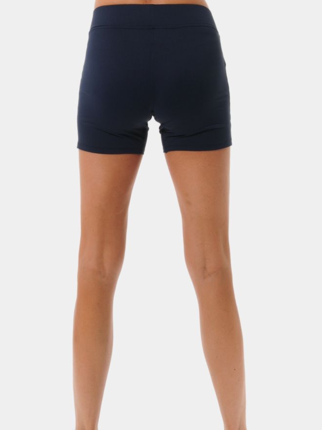 MDC Zip Golf Halbarm Kleid navy