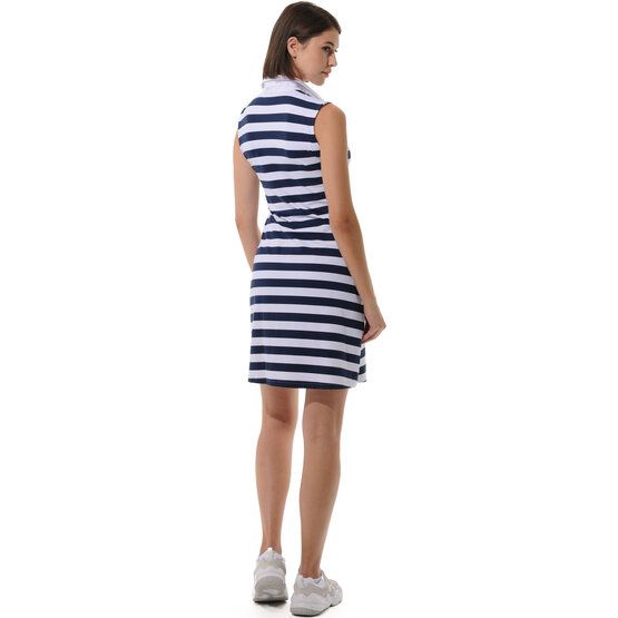 MDC Polo Dress  pruhované