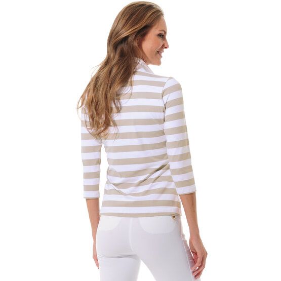 MDC 3/4 Arm Polo gestreift