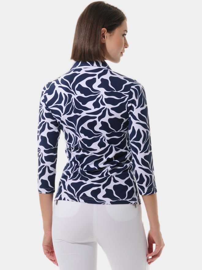 MDC 3/4 Arm Polo navy