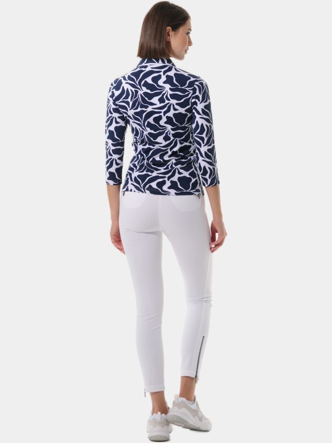 MDC 3/4 Arm Polo navy