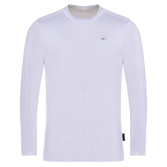 Daniel Springs T-Shirt langarm weiß